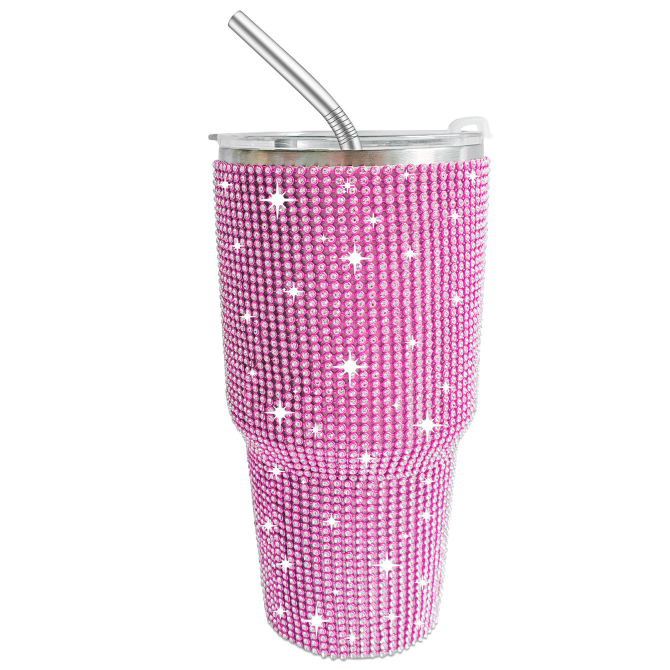 Wholesale Tumbler Diamond-encrusted Leopard Print 20oz/30oz Tumbler Cup